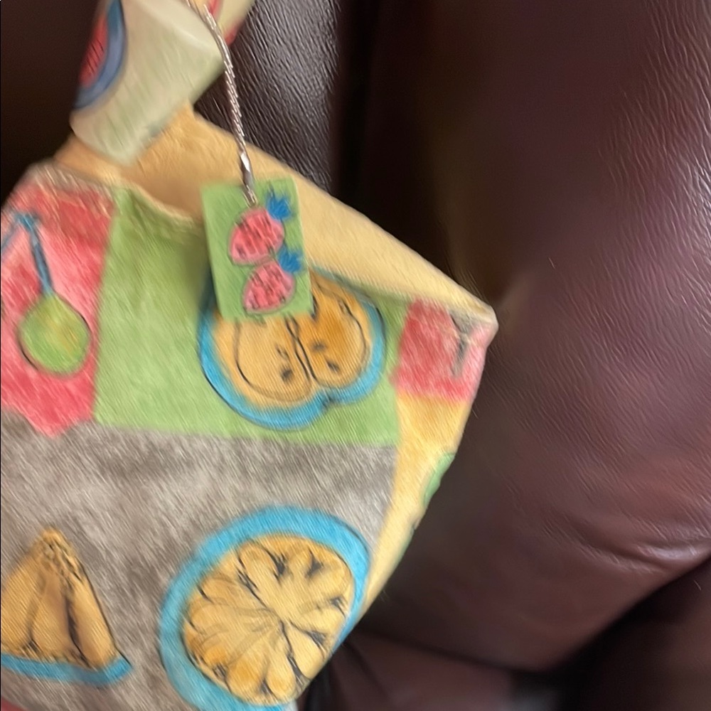 Colorful Patterned Tote Bag - Picture 3 of 6